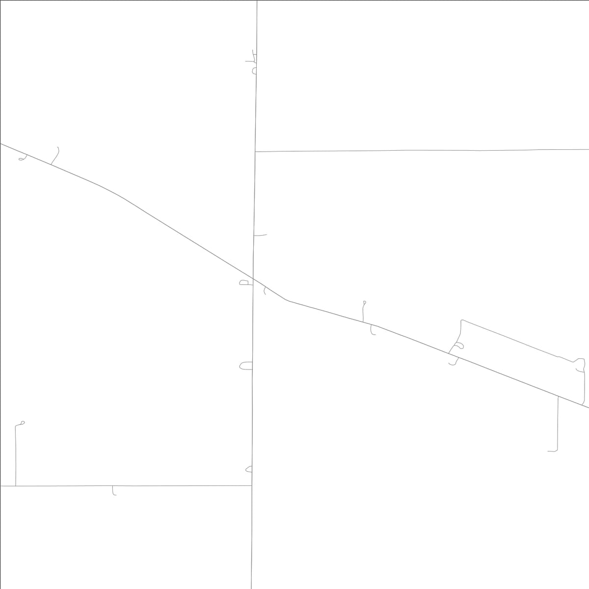 ROAD MAP OF PLAINVIEW, LOWA BY MAPBAKES