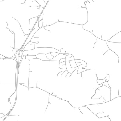ROAD MAP OF OLYMPIAN VILLAGE, MISSOURI BY MAPBAKES