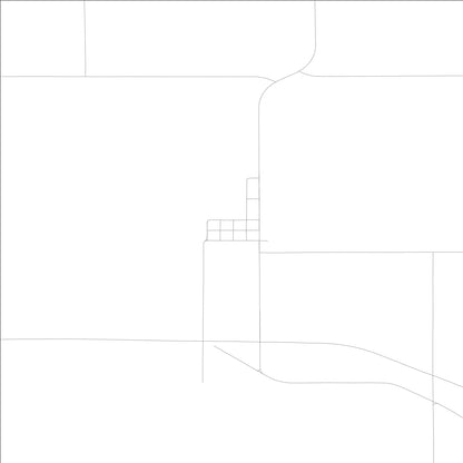 ROAD MAP OF PLANO, LOWA BY MAPBAKES