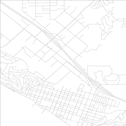 ROAD MAP OF LAKE ELSINORE, CALIFORNIA BY MAPBAKES