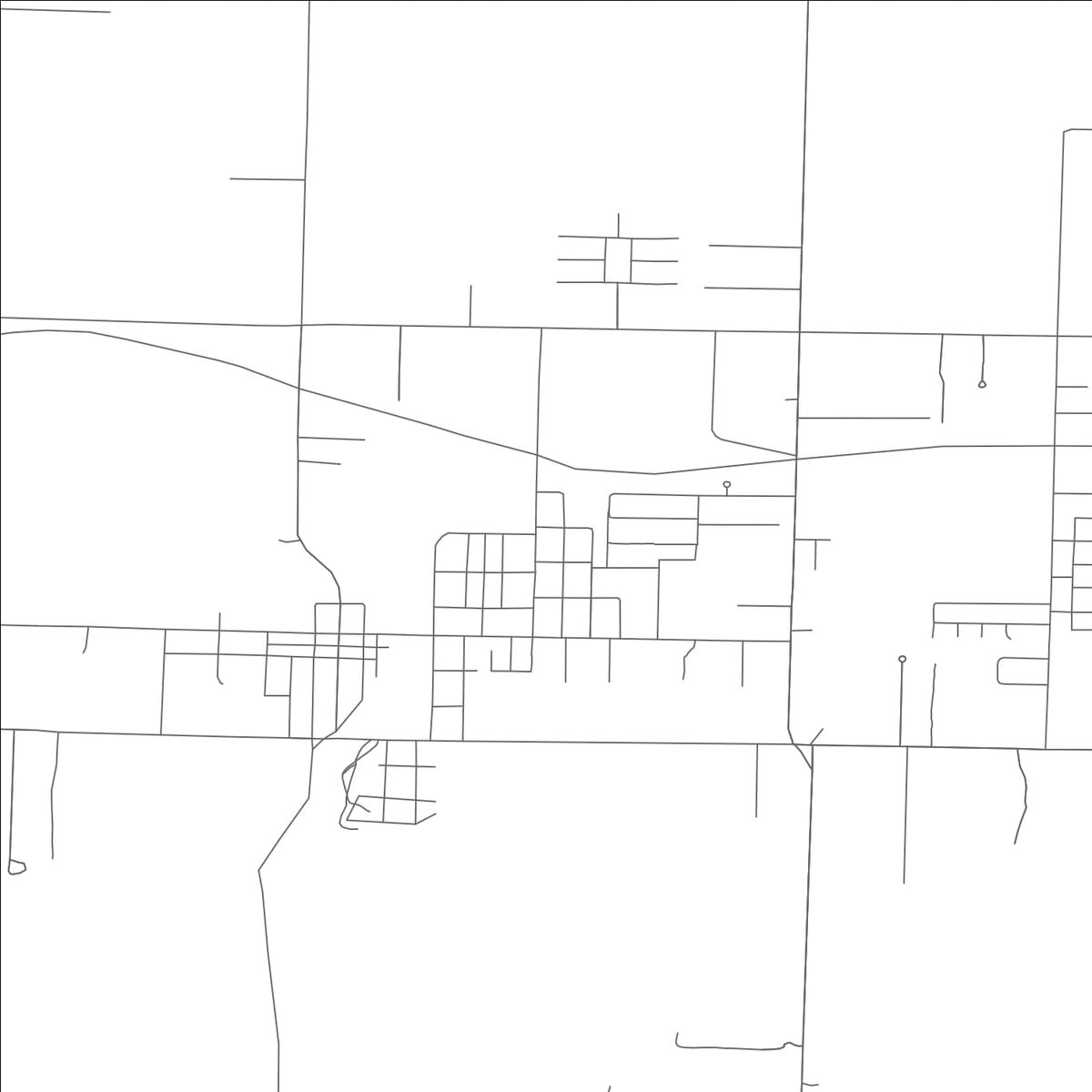 ROAD MAP OF ORONOGO, MISSOURI BY MAPBAKES