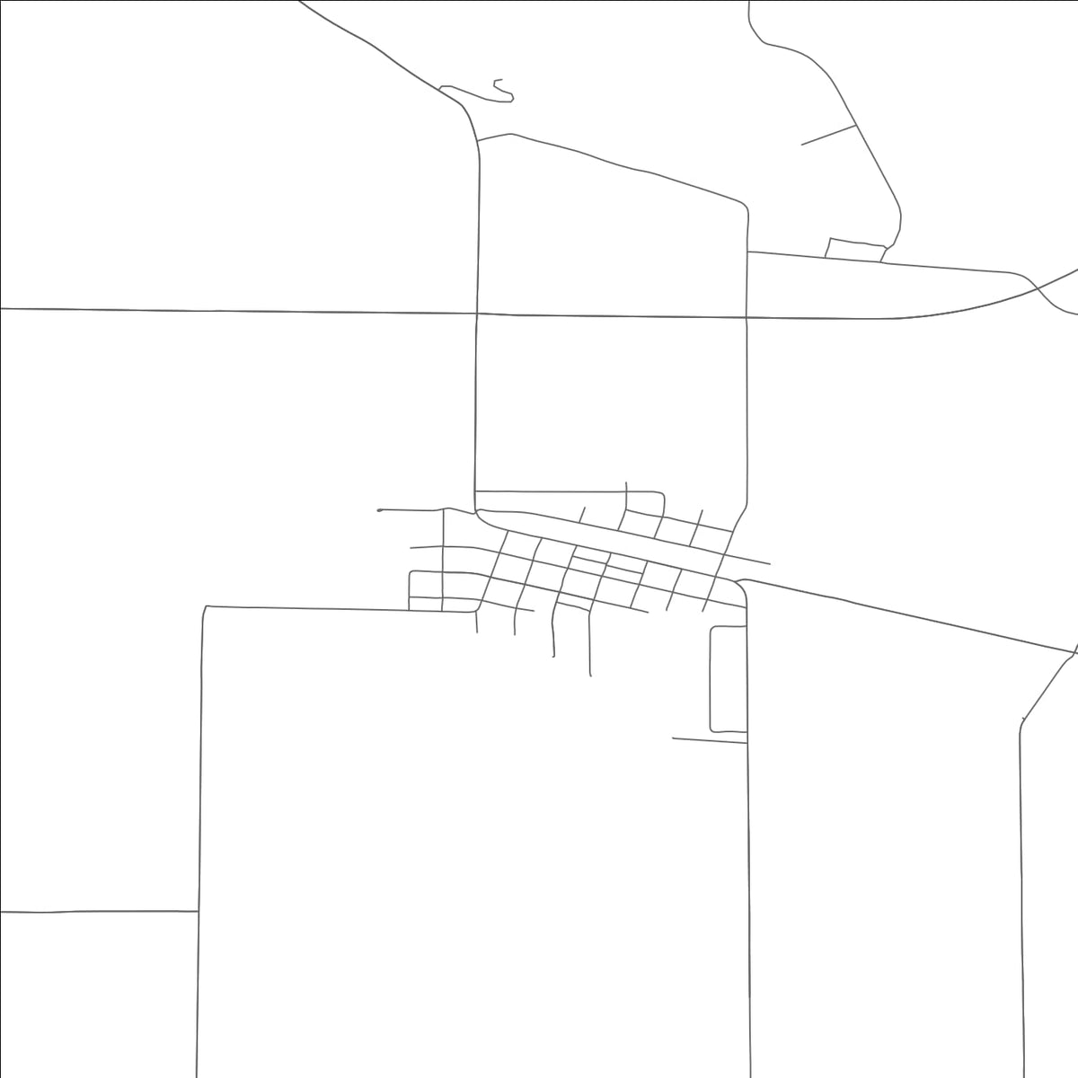 ROAD MAP OF ORRICK, MISSOURI BY MAPBAKES