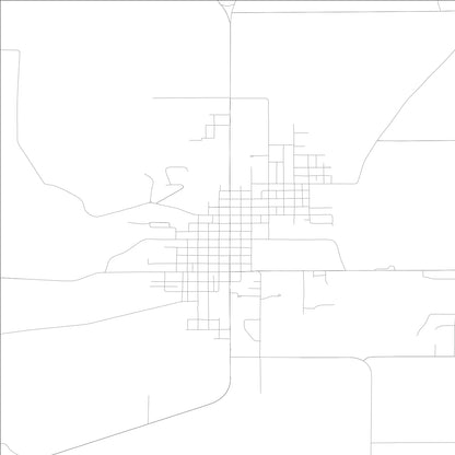 ROAD MAP OF LEWISTOWN, ILLINOIS BY MAPBAKES