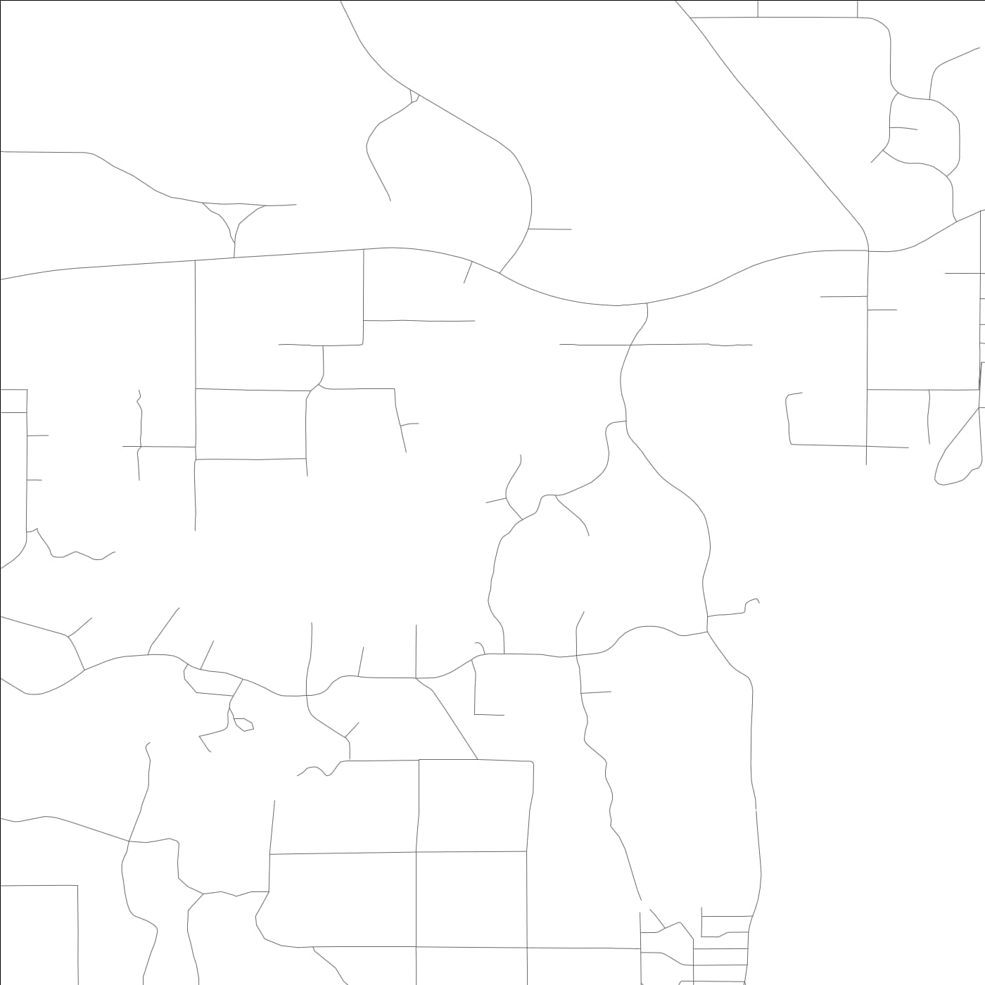 ROAD MAP OF LAKE MATHEWS, CALIFORNIA BY MAPBAKES