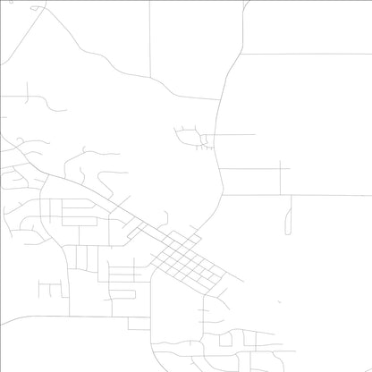ROAD MAP OF POLK CITY, LOWA BY MAPBAKES