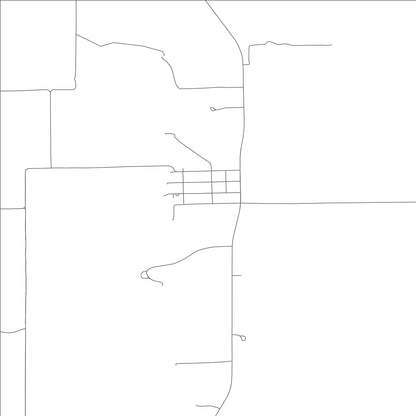 ROAD MAP OF OSGOOD, MISSOURI BY MAPBAKES