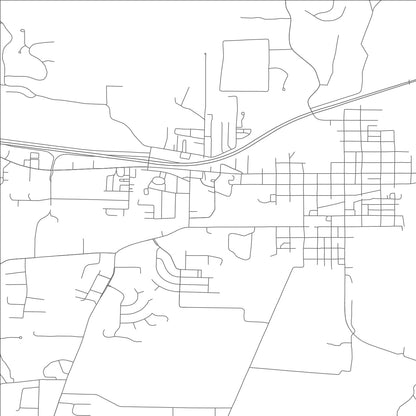 ROAD MAP OF PACIFIC, MISSOURI BY MAPBAKES