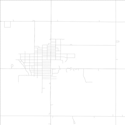 ROAD MAP OF PRIMGHAR, LOWA BY MAPBAKES