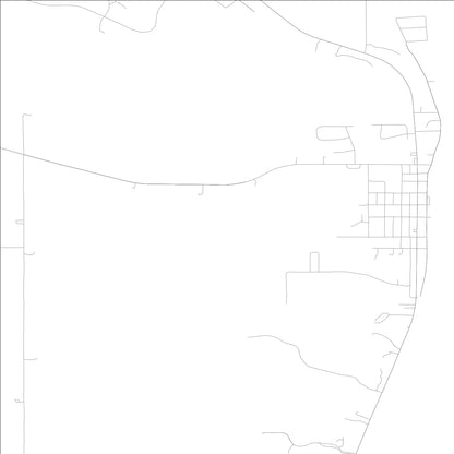 ROAD MAP OF PRINCETON, LOWA BY MAPBAKES