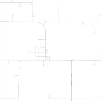 ROAD MAP OF PROTIVIN, LOWA BY MAPBAKES