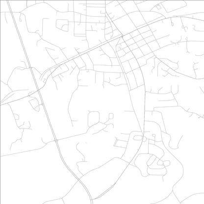 ROAD MAP OF BREMEN, GEORGIA BY MAPBAKES