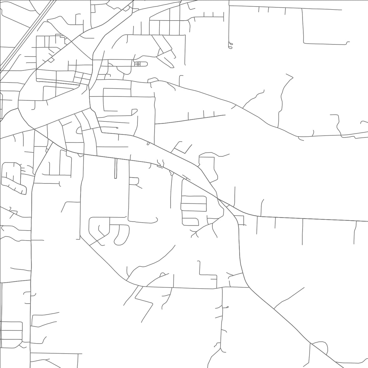 ROAD MAP OF PARKWAY, MISSOURI BY MAPBAKES