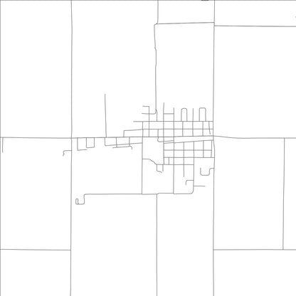 ROAD MAP OF PARMA, MISSOURI BY MAPBAKES