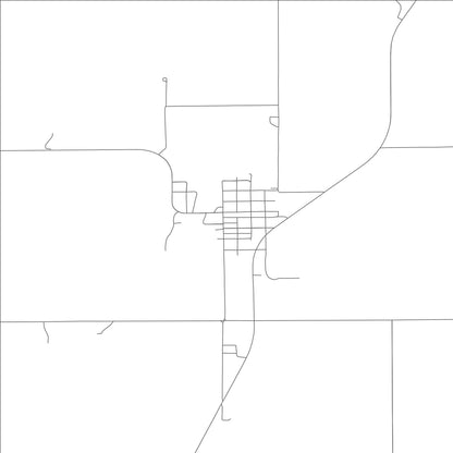 ROAD MAP OF PARNELL, MISSOURI BY MAPBAKES
