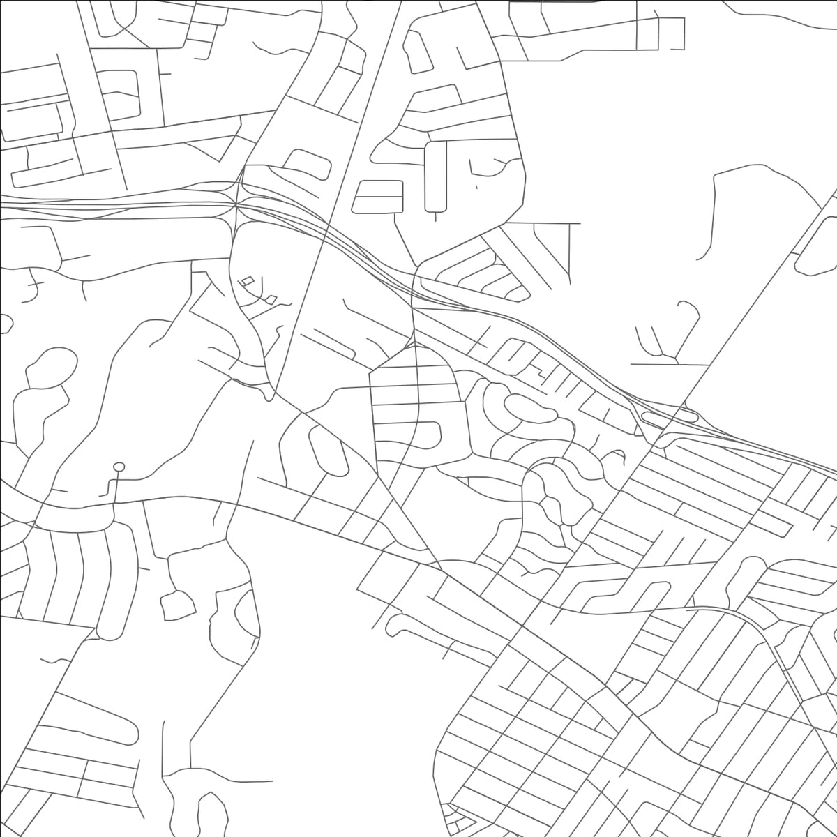 ROAD MAP OF PASADENA PARK, MISSOURI BY MAPBAKES