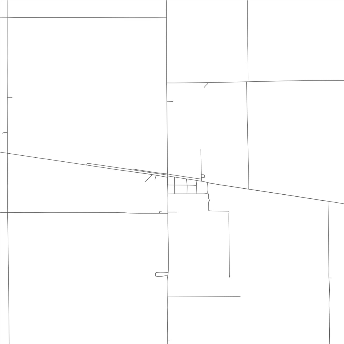ROAD MAP OF PASCOLA, MISSOURI BY MAPBAKES