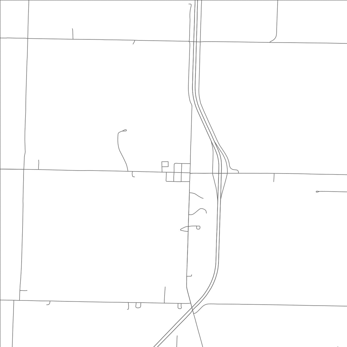 ROAD MAP OF PASSAIC, MISSOURI BY MAPBAKES