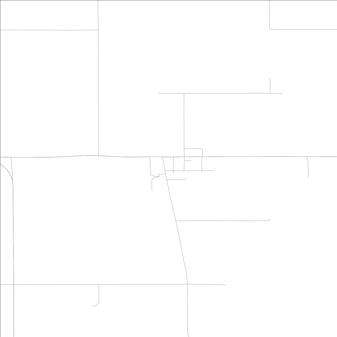 ROAD MAP OF RANDALL, LOWA BY MAPBAKES