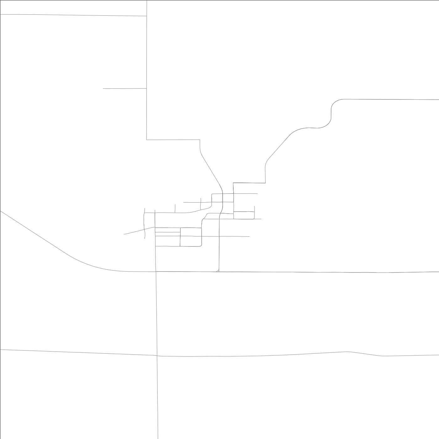 ROAD MAP OF LONDON MILLS, ILLINOIS BY MAPBAKES