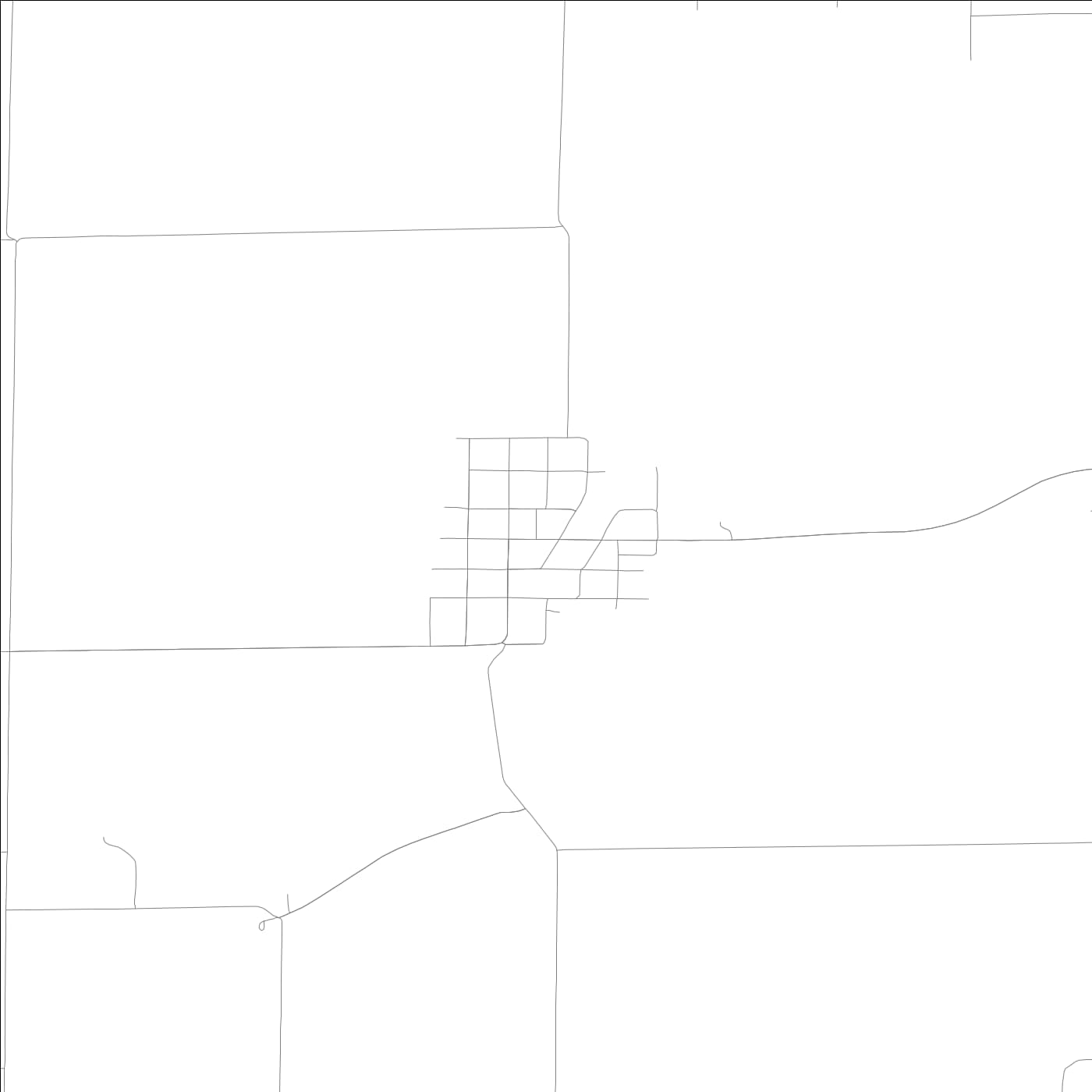 ROAD MAP OF LONG POINT, ILLINOIS BY MAPBAKES