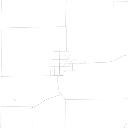 ROAD MAP OF LONG POINT, ILLINOIS BY MAPBAKES