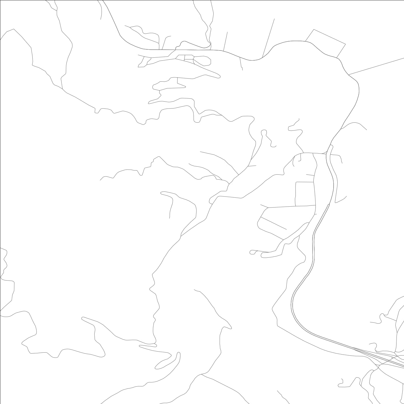 ROAD MAP OF LEGGETT, CALIFORNIA BY MAPBAKES