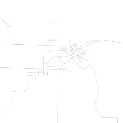 ROAD MAP OF LOUISVILLE, ILLINOIS BY MAPBAKES