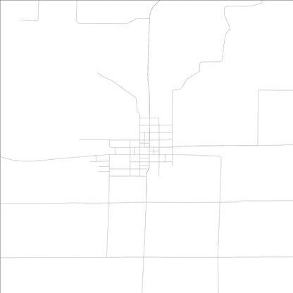 ROAD MAP OF RICHLAND, LOWA BY MAPBAKES