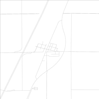 ROAD MAP OF LUDLOW, ILLINOIS BY MAPBAKES