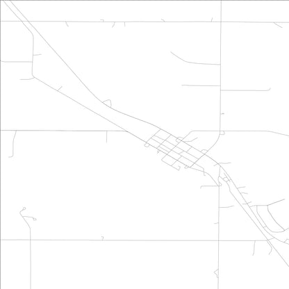 ROAD MAP OF RIDGEWAY, LOWA BY MAPBAKES
