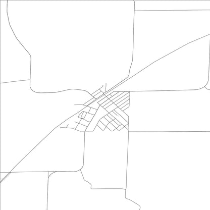 ROAD MAP OF PILOT GROVE, MISSOURI BY MAPBAKES