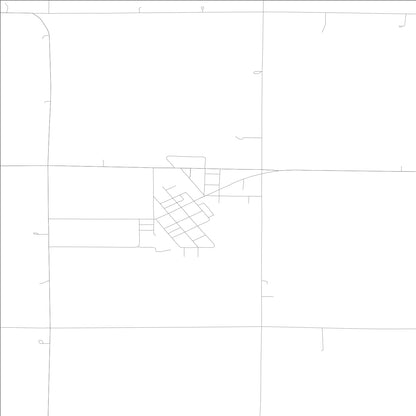 ROAD MAP OF RINGSTED, LOWA BY MAPBAKES