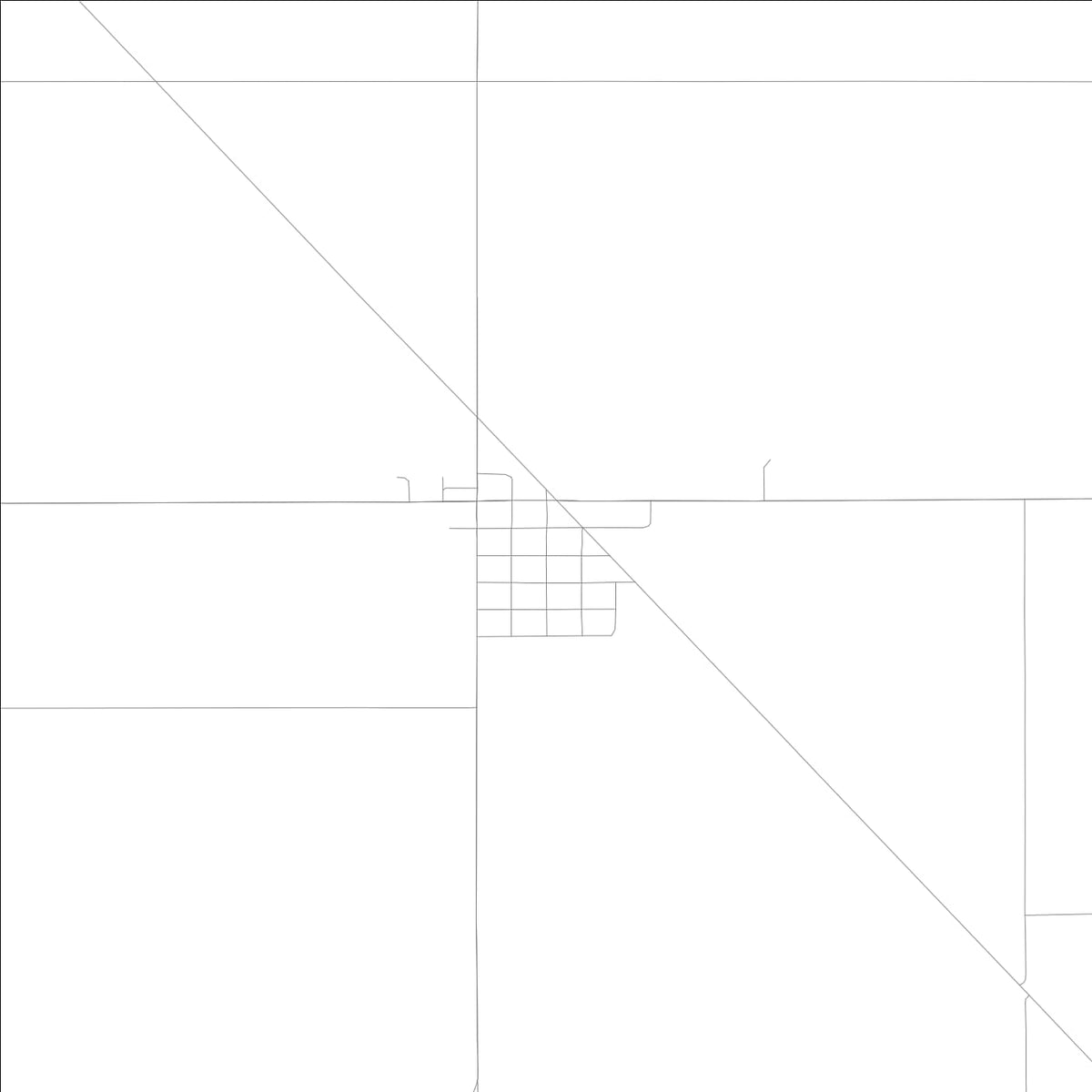 ROAD MAP OF RIPPEY, LOWA BY MAPBAKES