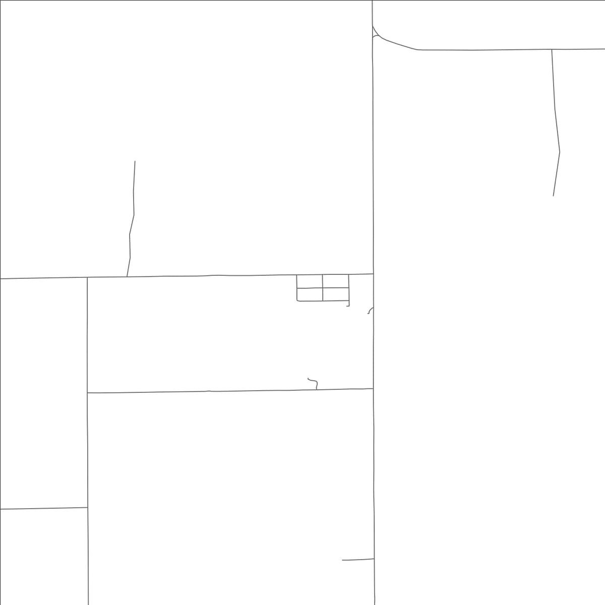 ROAD MAP OF PINHOOK, MISSOURI BY MAPBAKES