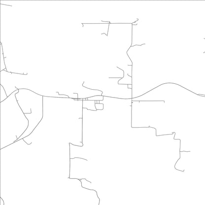 ROAD MAP OF PLATO, MISSOURI BY MAPBAKES