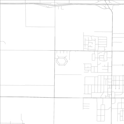 ROAD MAP OF LINNELL CAMP, CALIFORNIA BY MAPBAKES