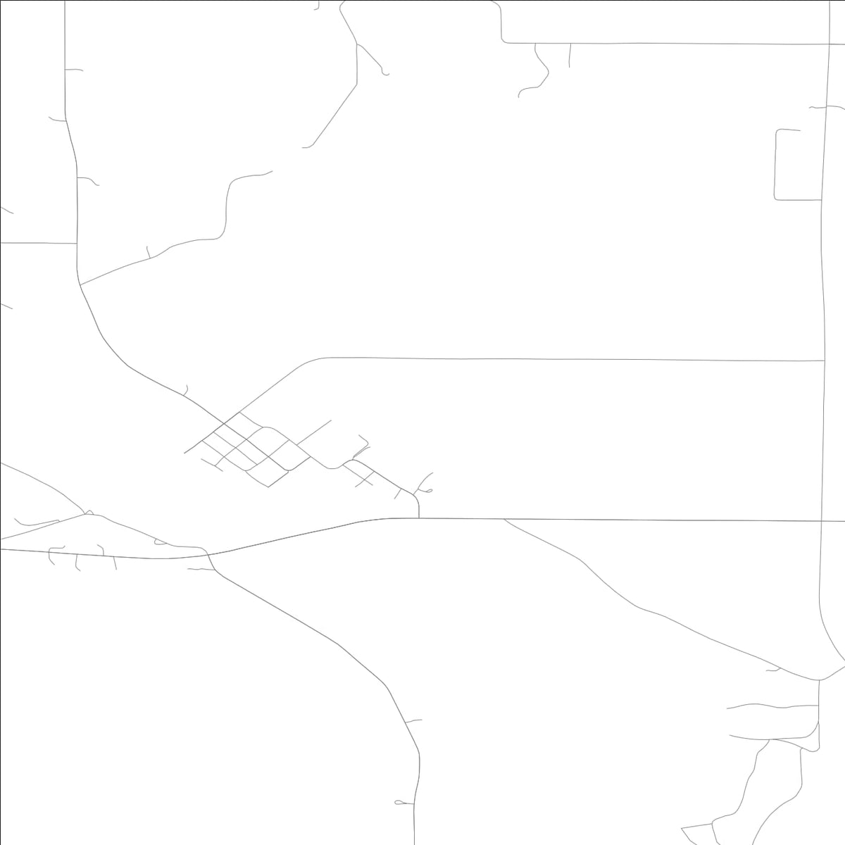 ROAD MAP OF ROCHESTER, LOWA BY MAPBAKES