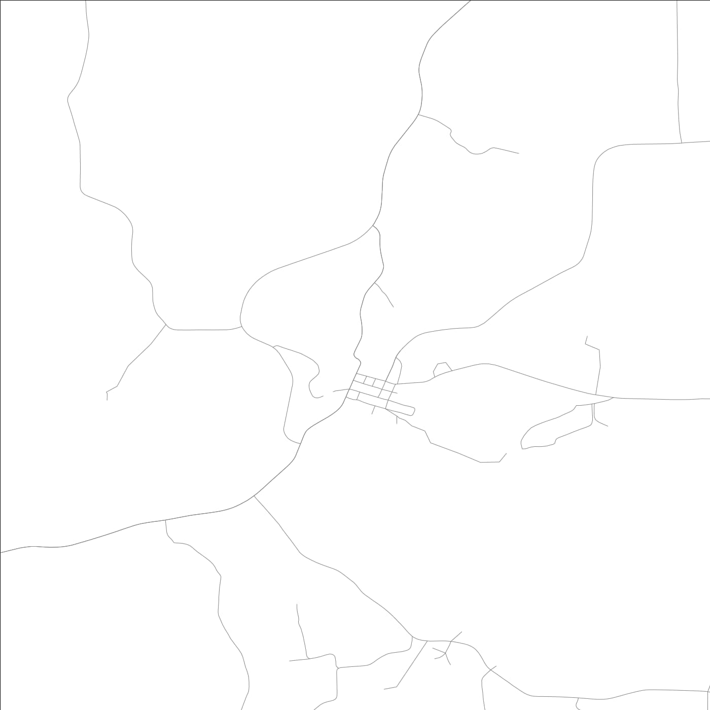 ROAD MAP OF MAEYSTOWN, ILLINOIS BY MAPBAKES