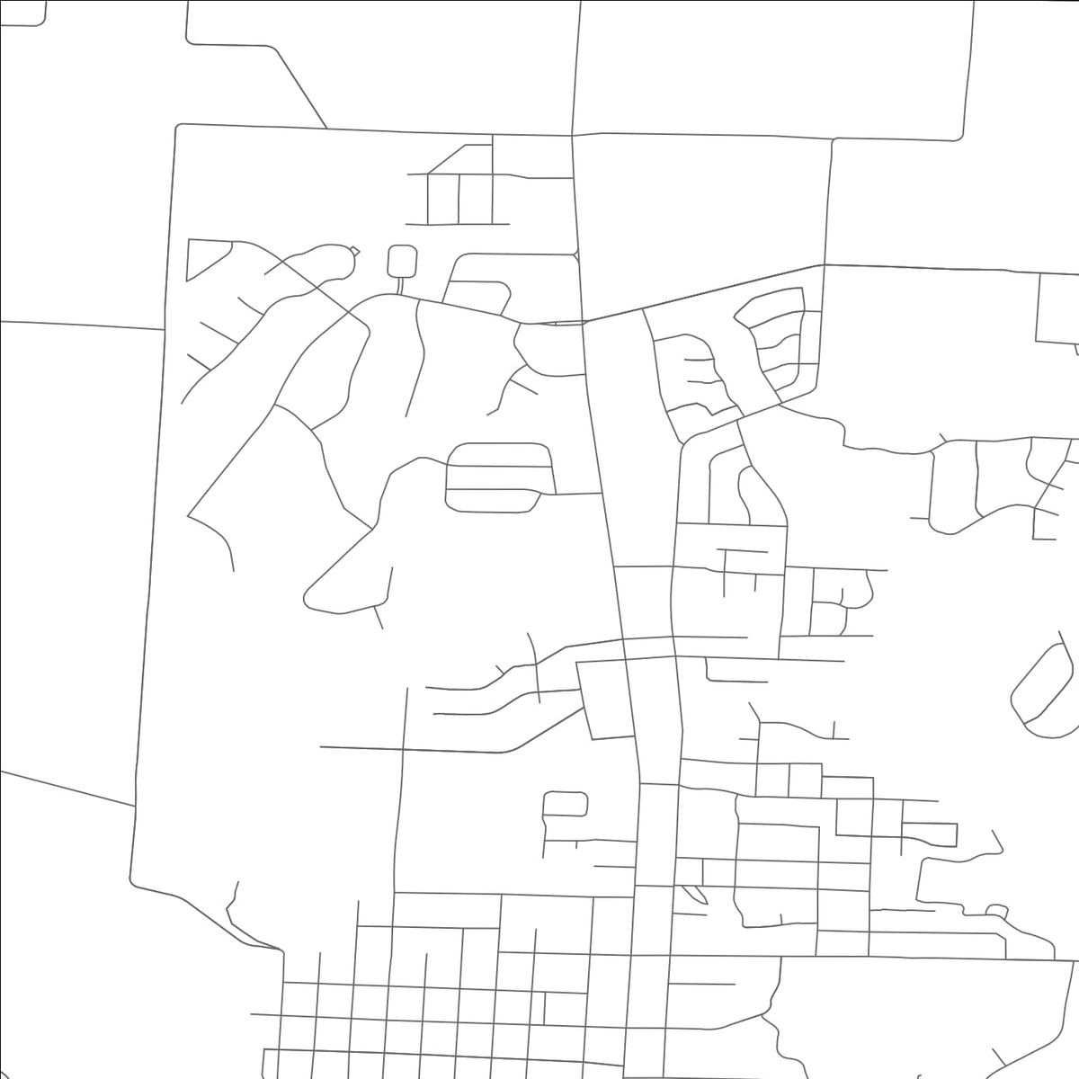 ROAD MAP OF PLEASANT HILL, MISSOURI BY MAPBAKES