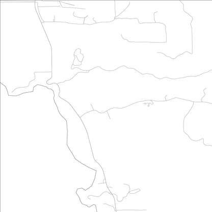 ROAD MAP OF LITTLE RIVER, CALIFORNIA BY MAPBAKES