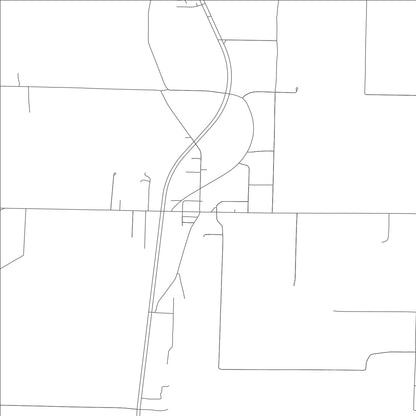 ROAD MAP OF POMONA, MISSOURI BY MAPBAKES