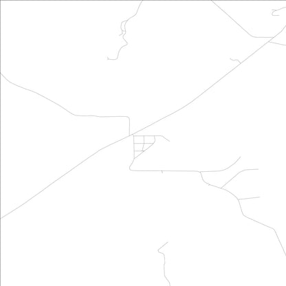 ROAD MAP OF RODNEY, LOWA BY MAPBAKES