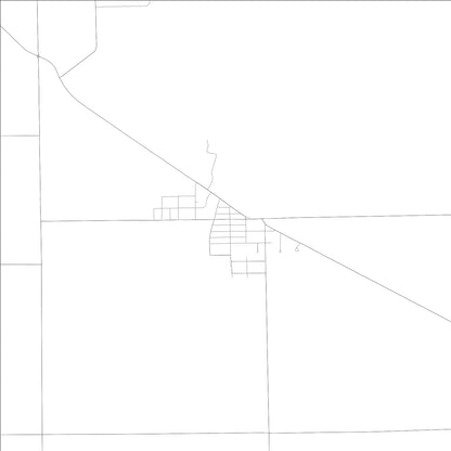 ROAD MAP OF MANLIUS, ILLINOIS BY MAPBAKES