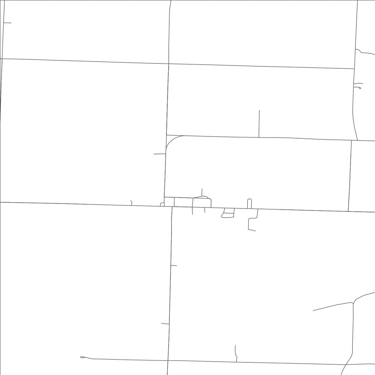 ROAD MAP OF PRAIRIE HILL, MISSOURI BY MAPBAKES