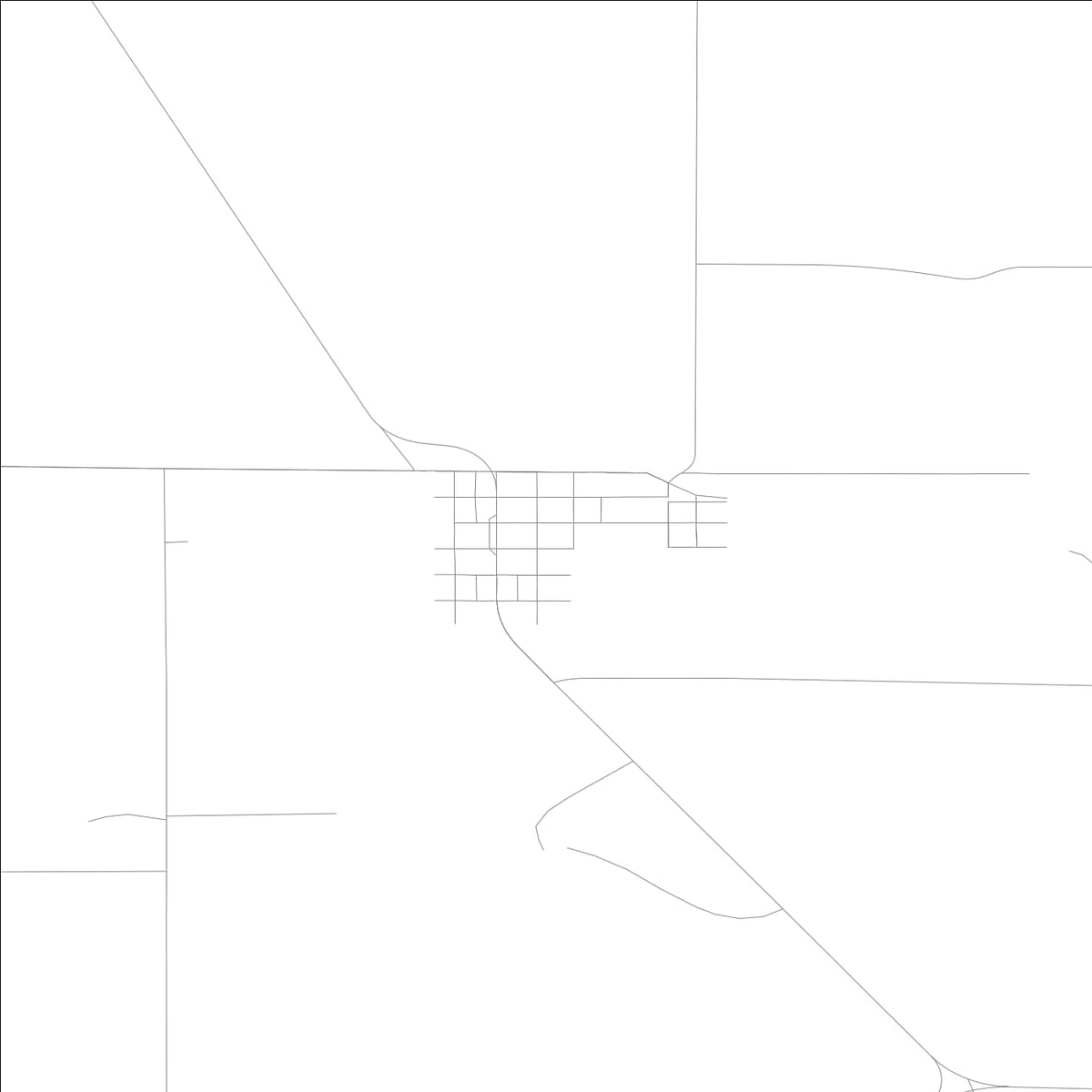 ROAD MAP OF MAQUON, ILLINOIS BY MAPBAKES