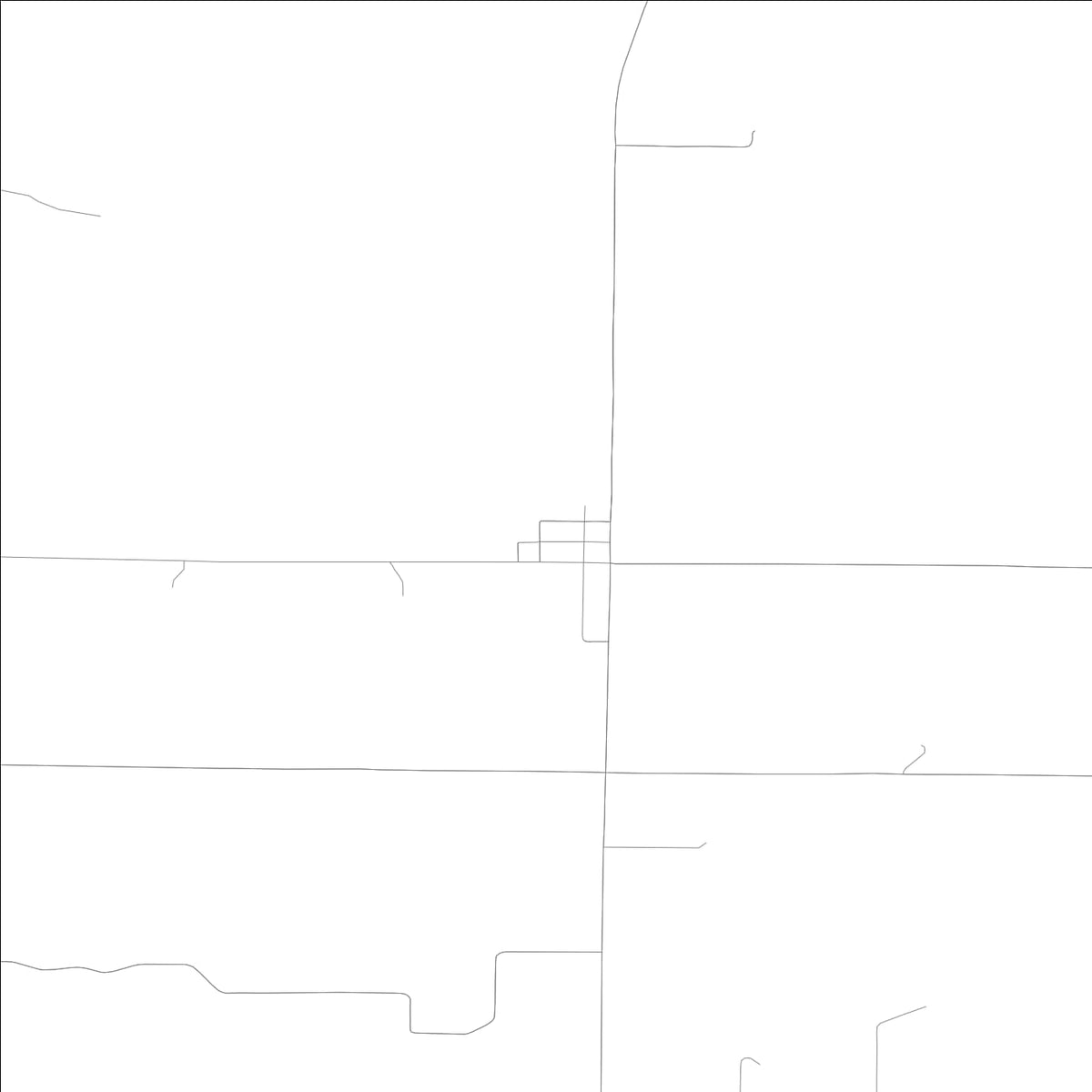 ROAD MAP OF MARCELLINE, ILLINOIS BY MAPBAKES