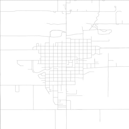 ROAD MAP OF GOODING, IDAHO BY MAPBAKES
