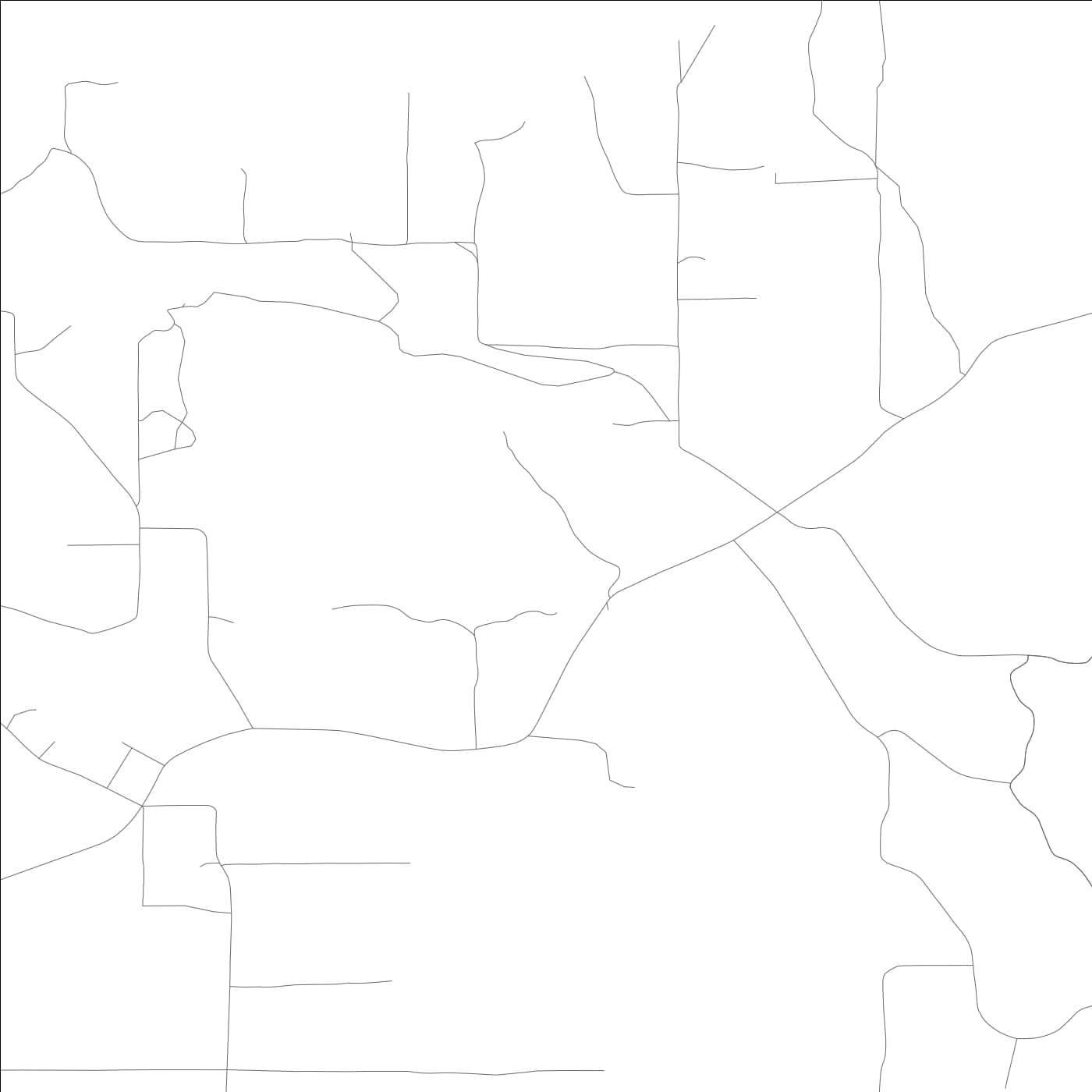 ROAD MAP OF LOMA RICA, CALIFORNIA BY MAPBAKES