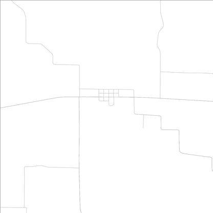 ROAD MAP OF MARIETTA, ILLINOIS BY MAPBAKES