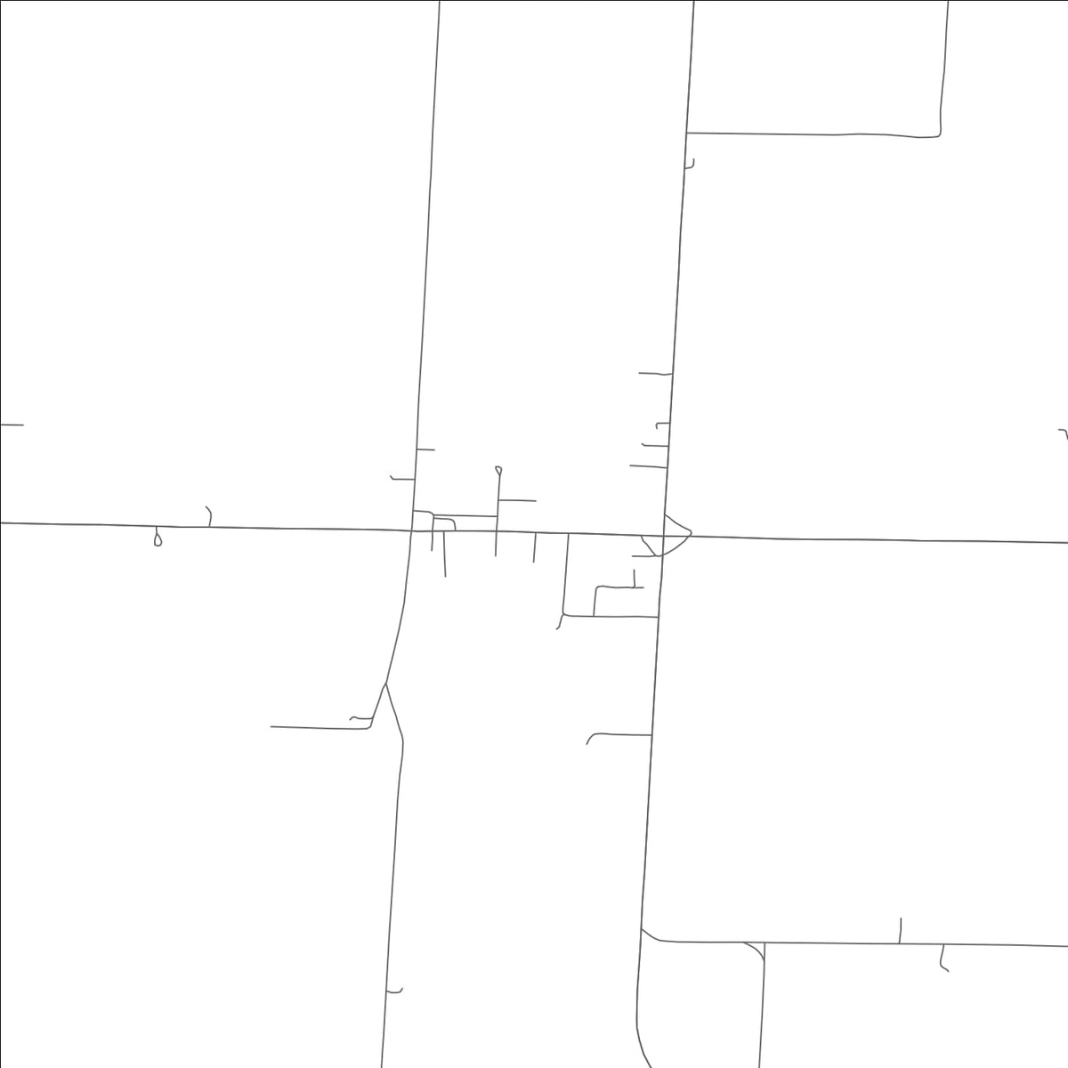 ROAD MAP OF PRESTON, MISSOURI BY MAPBAKES